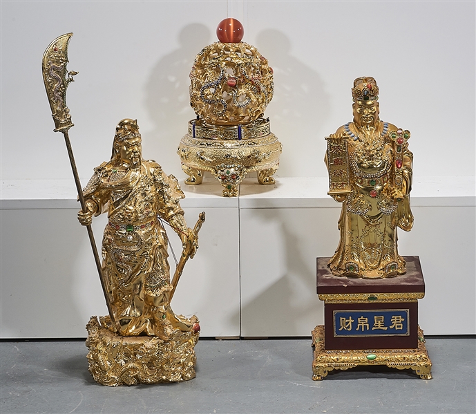 Guandi, Star God & dragon