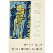 GUARDA MI LLANTO, SIGNED LITHO