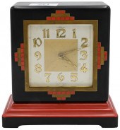 GUBELIN ART DECO CHIME CLOCKGu