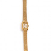 GÜBELIN, YELLOW GOLD WATCH
Bra