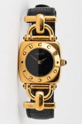 GUCCI 18 KARAT GOLD PLATED WAT