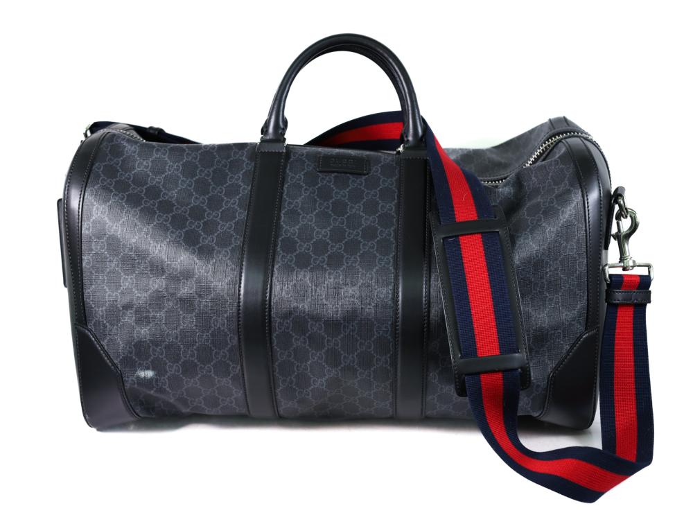 GUCCI BLACK CARRY-ON DUFFLE