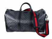 GUCCI BLACK CARRY-ON DUFFLE BA