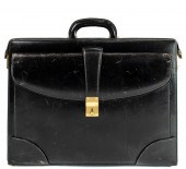 GUCCI BLACK LEATHER HARDSIDE B