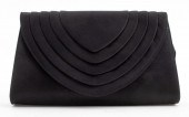 GUCCI BLACK SATIN CLUTCH EVENI