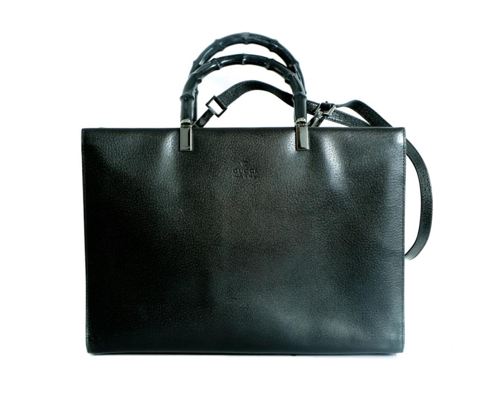 GUCCI CINGHIALE BAMBOO BLACK