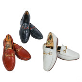 GUCCI DESIGNER MENS LEATHER LO