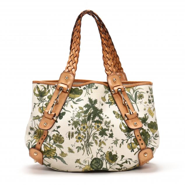 GUCCI FLORAL PELHAM HOBO BAG Made