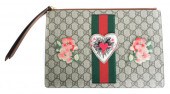 GUCCI GG SUPREME HEART EMBROID