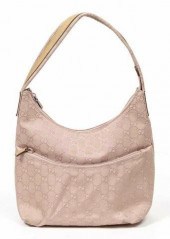 GUCCI HOBO PINK GG MONOGRAM CA