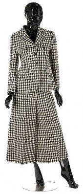 GUCCI HOUNDSTOOTH BLAZER & CUL