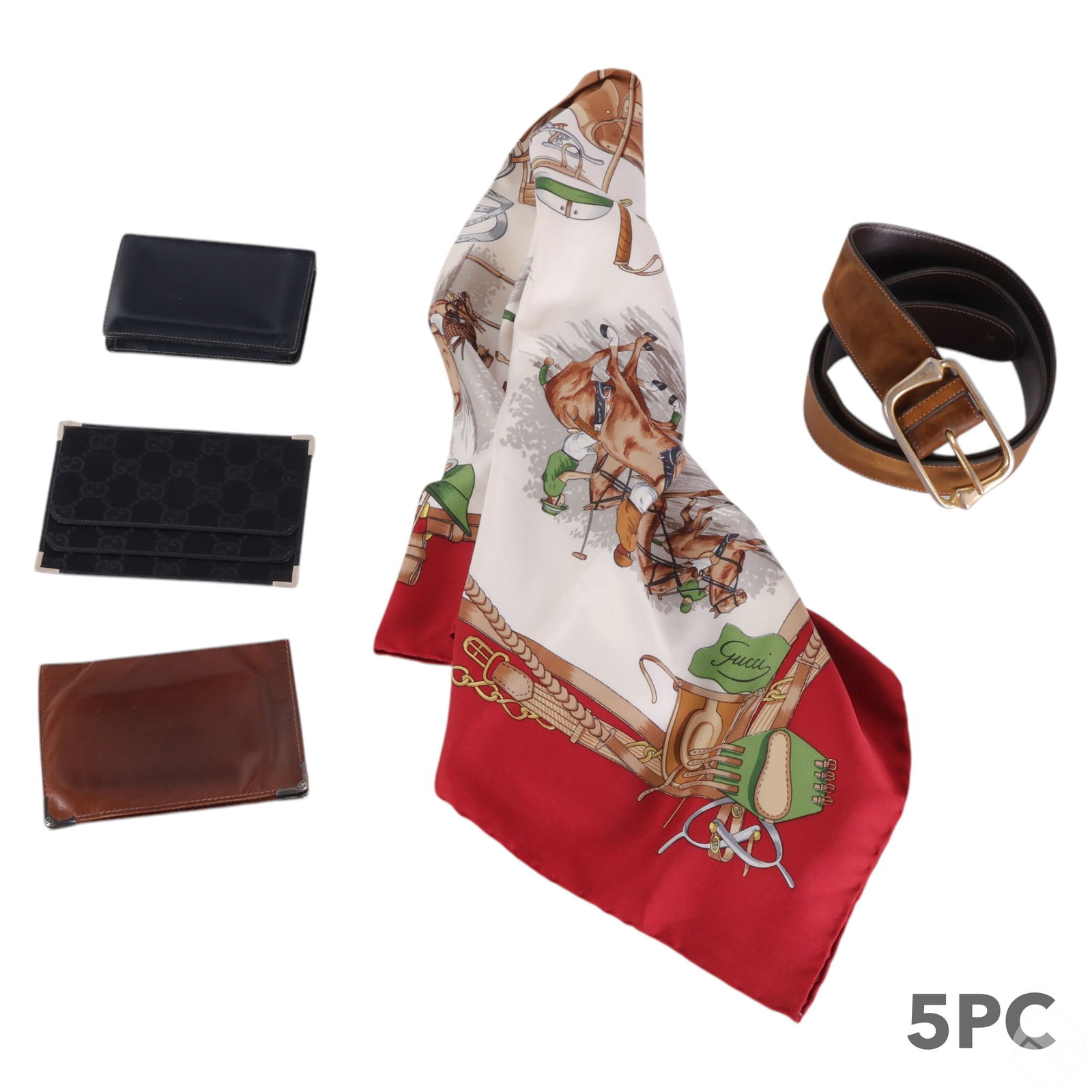 GUCCI ITALIAN DESIGNER WALLET SCARF