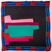 GUCCI LARGE POLYCHROME SILK SC