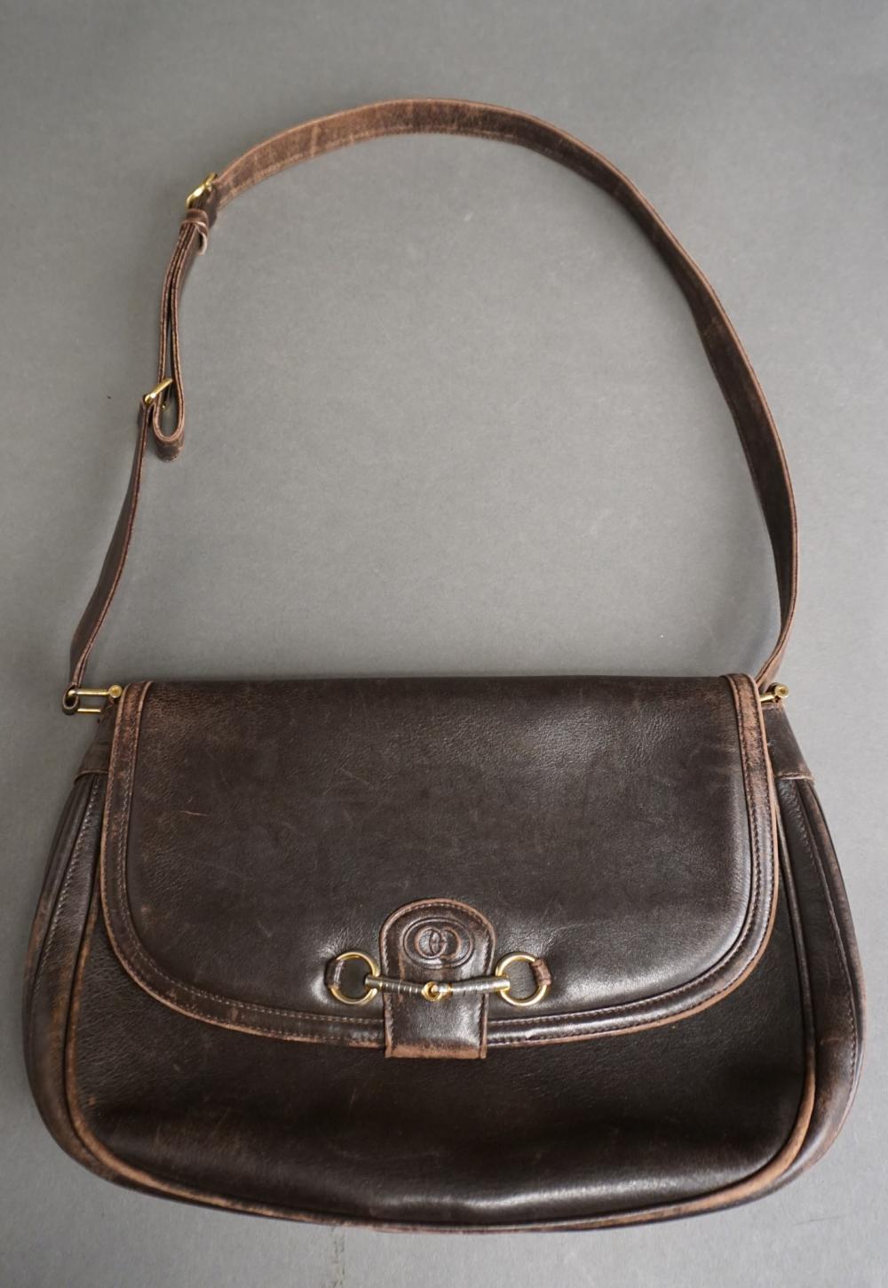 GUCCI LEATHER HORSEBIT SADDLE
