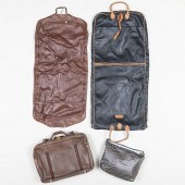 GUCCI LEATHER SUITCASE AND GOY