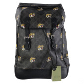 GUCCI LEATHER TIGER GG SUPREME