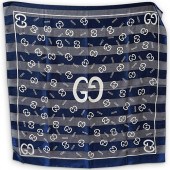 GUCCI LOGO SILK SCARFDESCRIPTI
