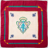 GUCCI MEDIEVAL KNIGHT SILK SCA