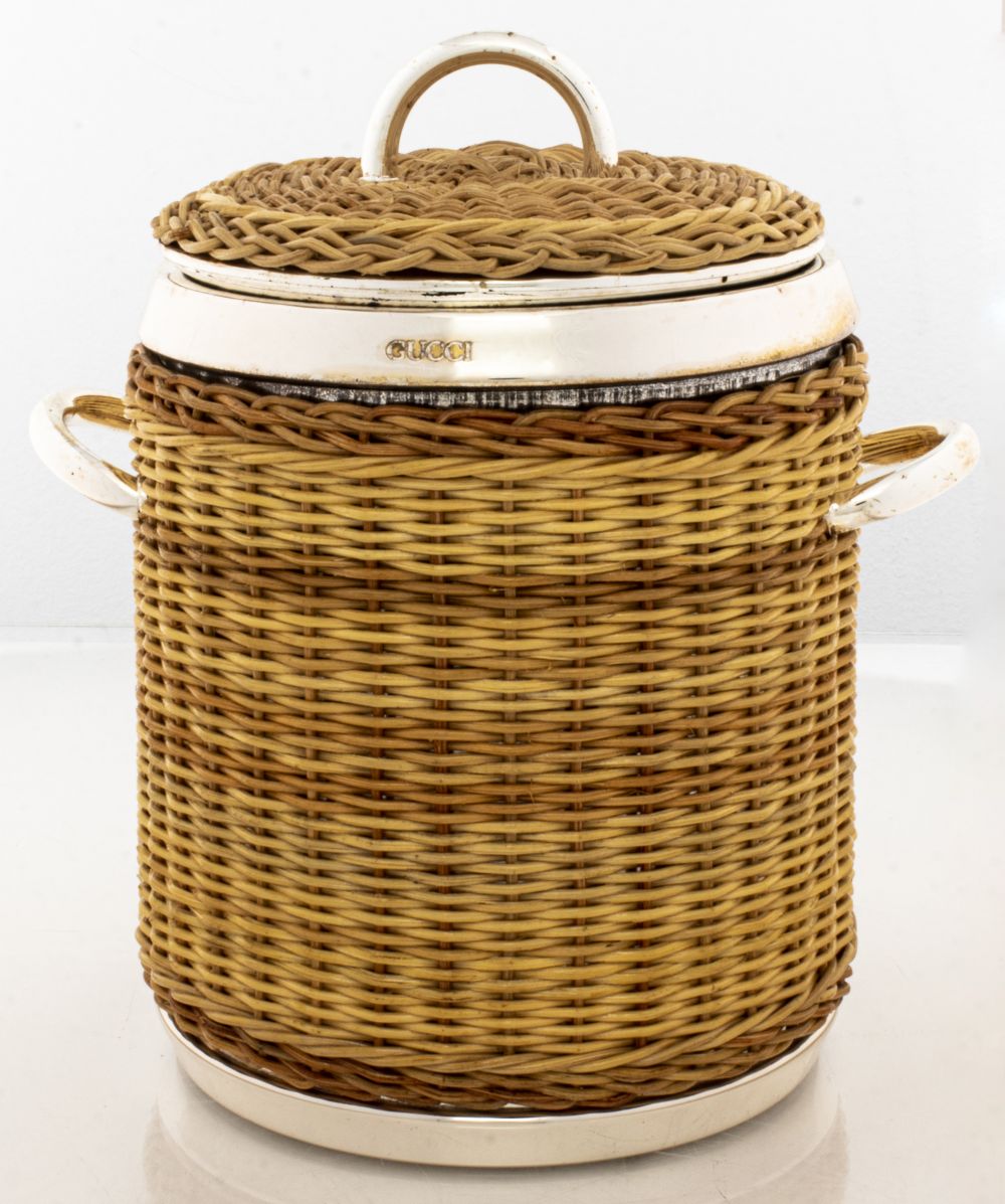 GUCCI MODERN CHROME & WICKER ICE