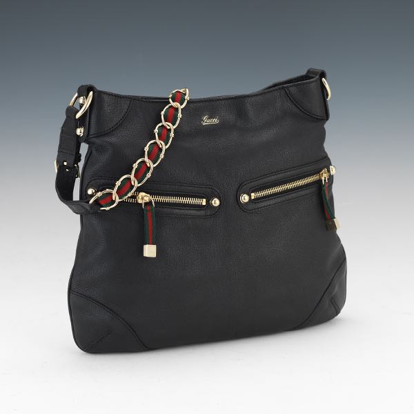 GUCCI PRINCY BLACK LEATHER