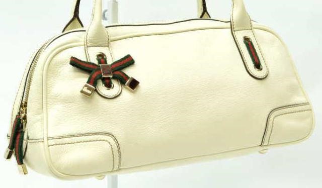 GUCCI 'PRINCY BOSTON' BAG WHITE