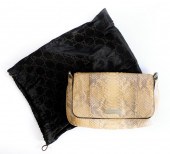 GUCCI PYTHON CLUTCH PURSEIride