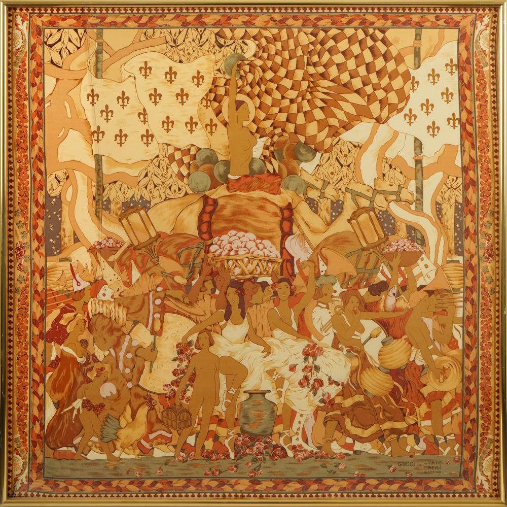 GUCCI SCARF "OPERA OF
