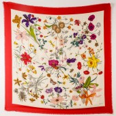 GUCCI SILK BLEND SHAWL Gucci s