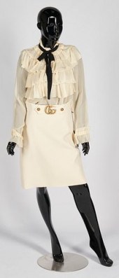 GUCCI SILK GEORGETTE BLOUSE &