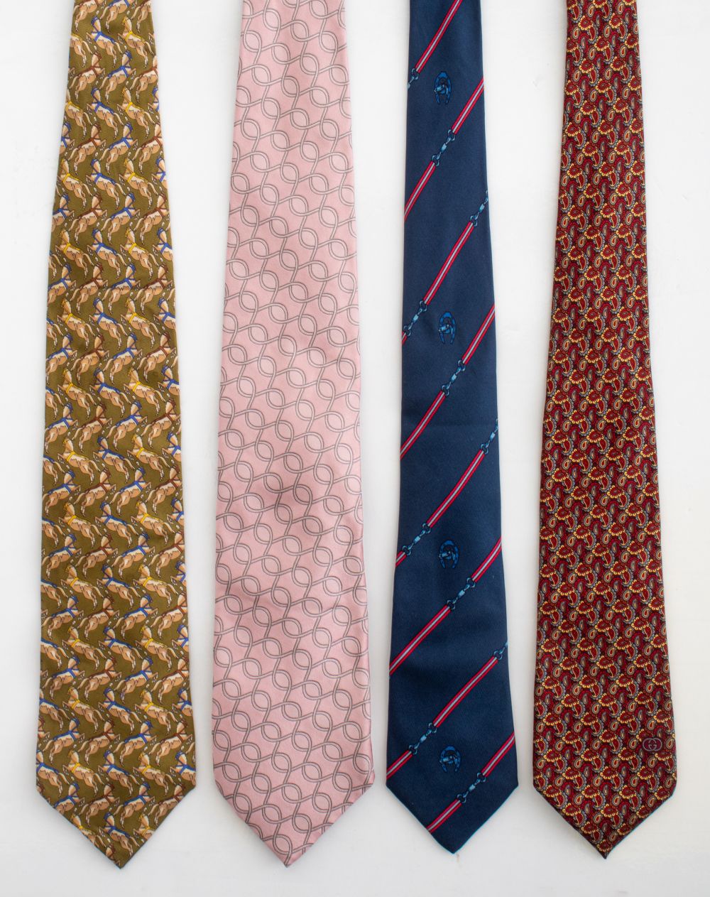 GUCCI SILK TIES, 4 Four Gucci