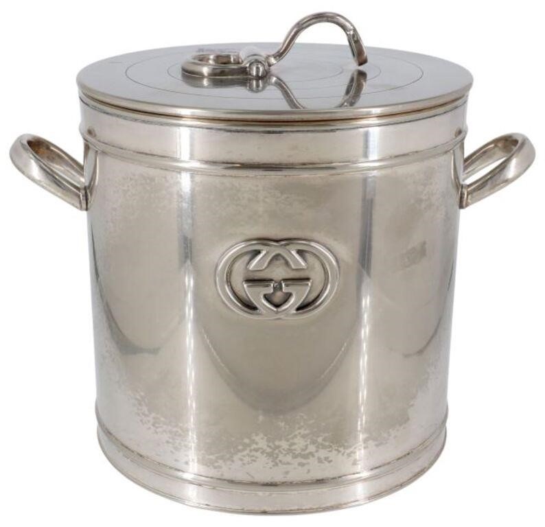 GUCCI SILVERPLATE HORSEBIT DESIGN