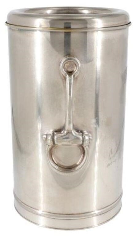 GUCCI SILVERPLATE HORSEBIT WINE