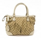 GUCCI 'SUKEY'  MONOGRAM CANVAS