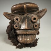 GUERE-WOBE PEOPLES, CARVED MAS