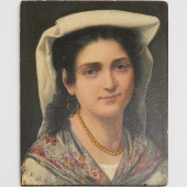 GUERRINO GUARDABASSI, OIL ON P