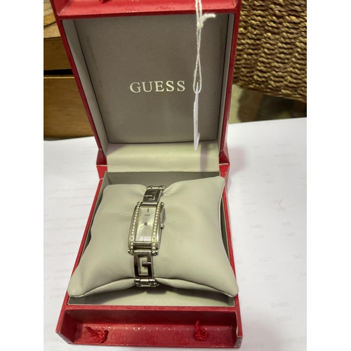 Guess ladies watch 180267L1 in a