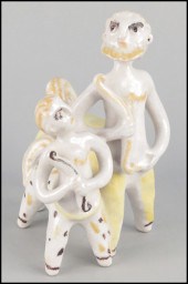 GUIDO GAMBONE GLAZED CERAMIC D