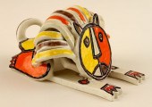 GUIDO GAMBONE GLAZED EARTHENWA