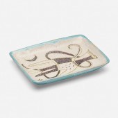 Guido Gambone. Tray. c. 1950,