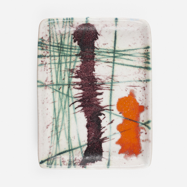 Guido Gambone. Tray. c. 1960,