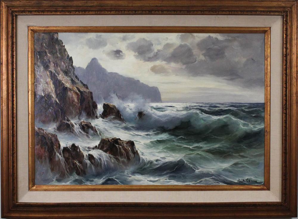 GUIDO ODIERNA OIL ON CANVASGUIDO