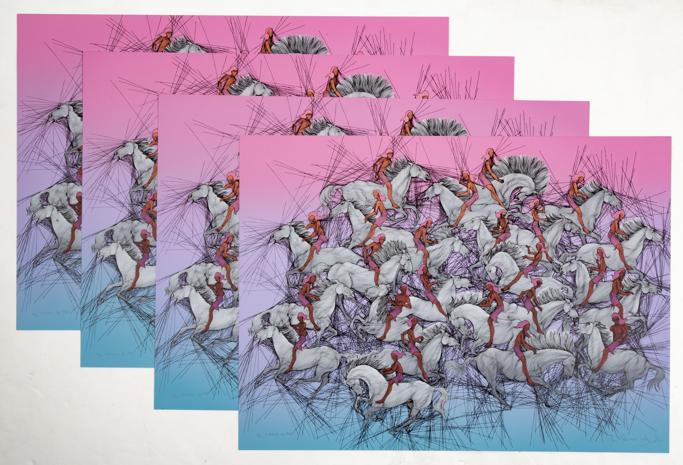 GUILLAUME AZOULAY. "EXODUS," FOUR