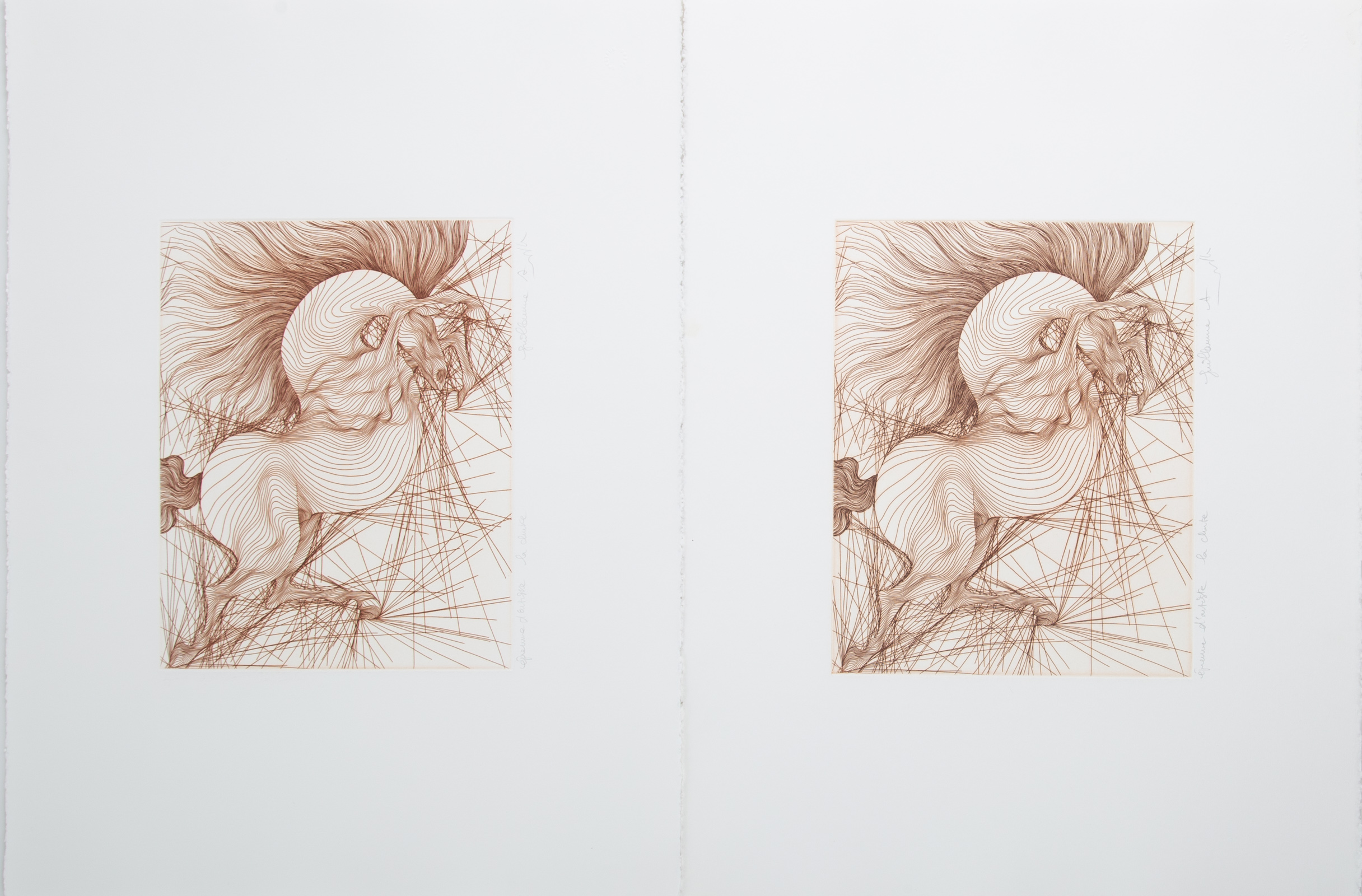 GUILLAUME AZOULAY. "LA CLUIKE," TWO