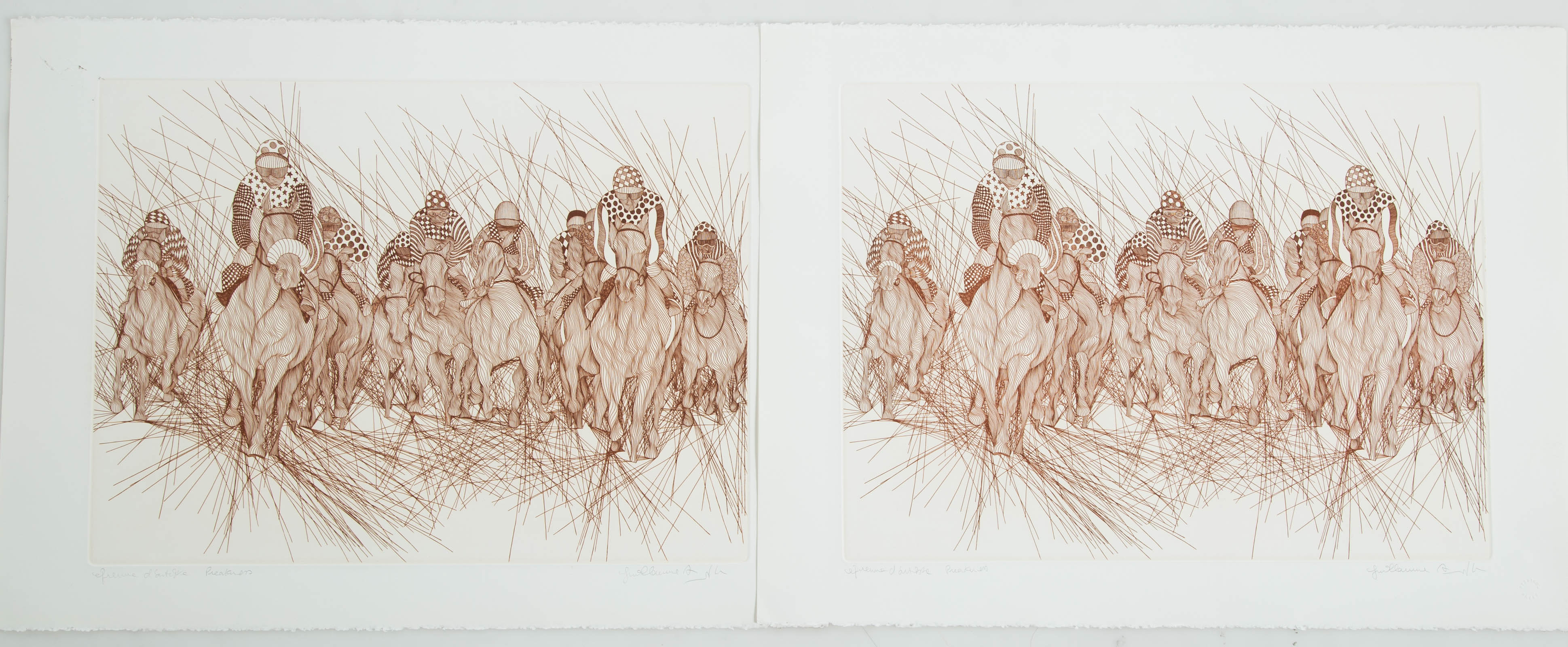 GUILLAUME AZOULAY. "PREAKNESS," TWO