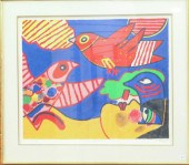 GUILLAUME CORNEILLE LITHOGRAPH