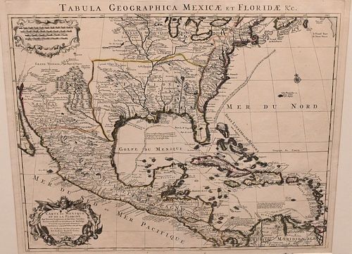 GUILLAUME DE L'ISLE "TABULA
