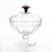 GUILLOCHE LIDDED ART DECO VANI