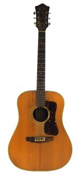 GUITAR: 1970 GUILD ACOUSTIC D4