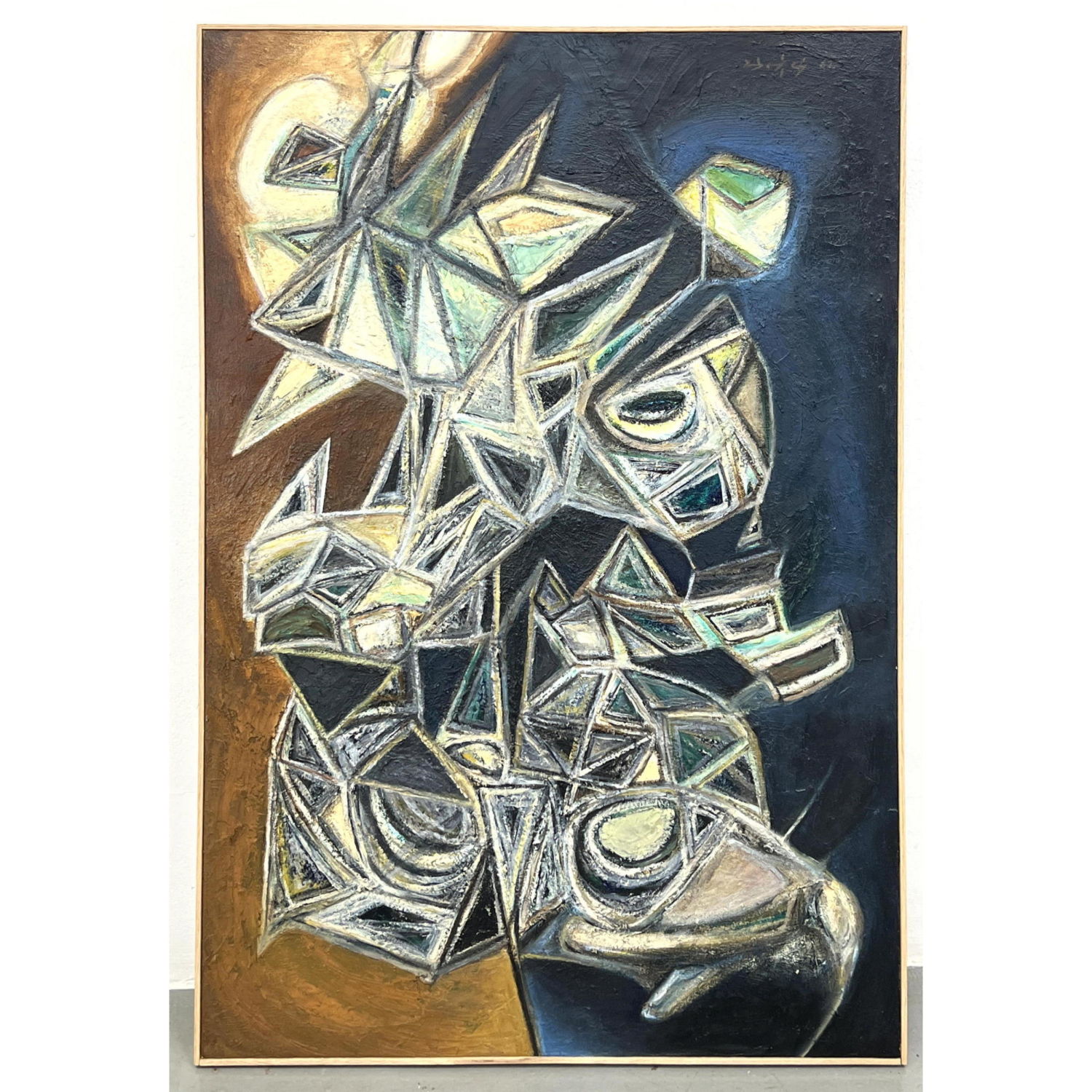 Gulam Rasool Santosh 1962 Modernist
