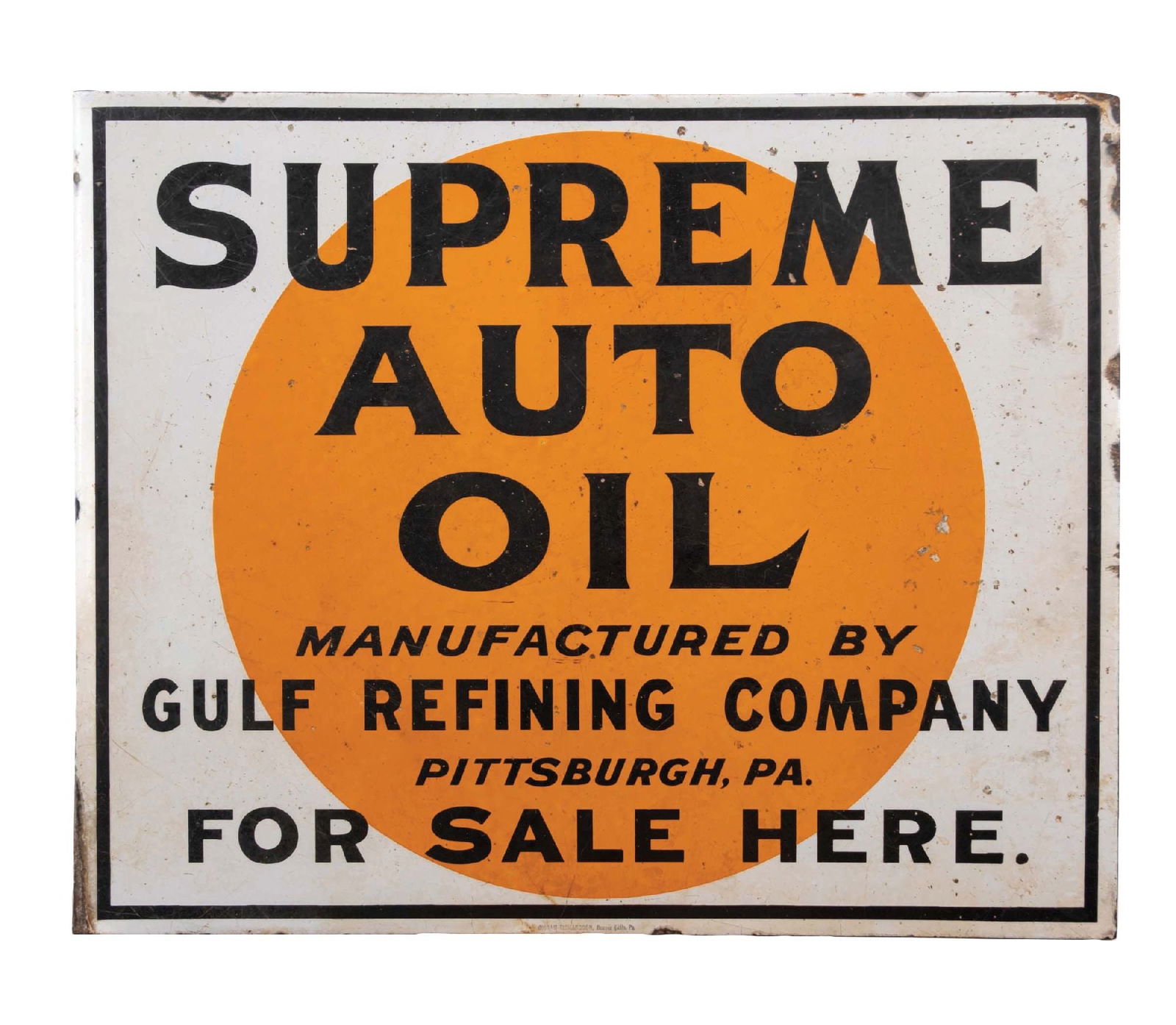 GULF SUPREME AUTO OIL FLANGE